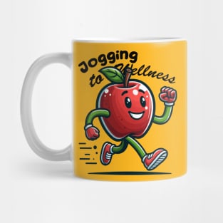 jogging to wellness Mug